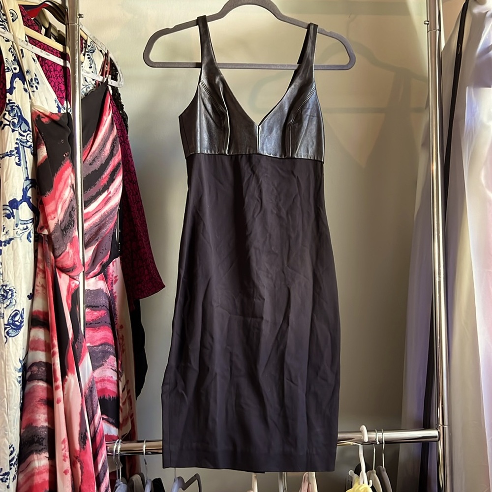 L’Agence Lambskin Bust LBD